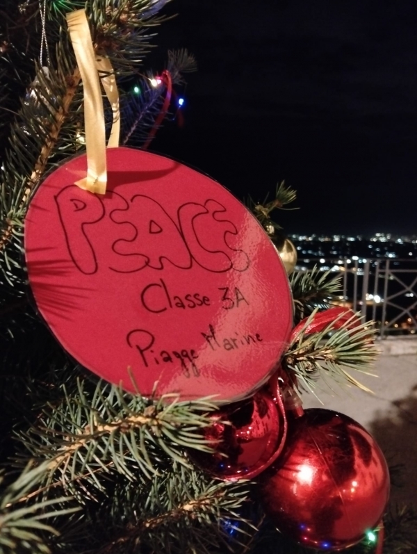 La poesia degli alunni di Piagge Marine sotto l'albero di Natale