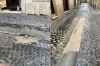 Sabbia e cemento al posto del basalto. La denuncia su via San Carlo da Sezze