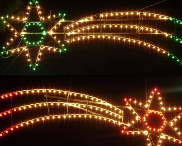 Luminarie natalizie, suggestive ma costose...
