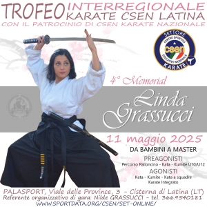 Domani a Cisterna di Latina il 4&#039; Memorial Linda Grassucci