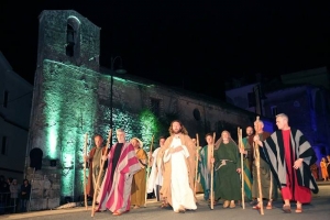 Gli attori della Passione di Cristo di Sezze il 30 Marzo a Matera
