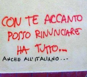 Sincerità e lealtà ai massimi livelli