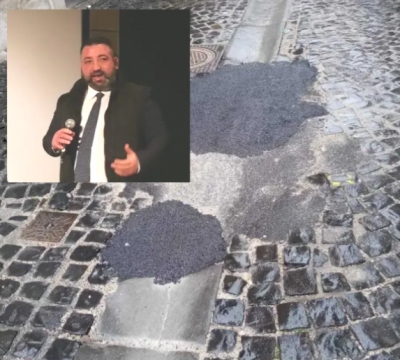 Nel riquadro il consigliere Pasquale Casalini 